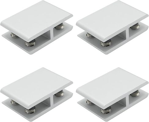 4Pcs For 8-10mm Thick Glass to Glass Clamp 180° Aluminum Guard Connector Support Bracket in Saudi Arabia