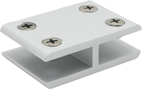 4Pcs For 8-10mm Thick Glass to Glass Clamp 180° Aluminum Guard Connector Support Bracket in Saudi Arabia