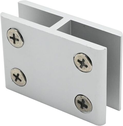 4Pcs For 8-10mm Thick Glass to Glass Clamp 180° Aluminum Guard Connector Support Bracket in Saudi Arabia