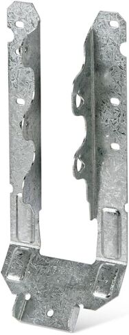 Simpson Strong-Tie LRU28Z - شماعة رافتر مثبتة على الوجه من LRUZ - موصلات بناء خشبية مائلة قابلة للتعديل، فولاذ مقاس 18، للعوارض الخشبية الصلبة 2x8 (عبوة من 25 قطعة) in Saudi Arabia