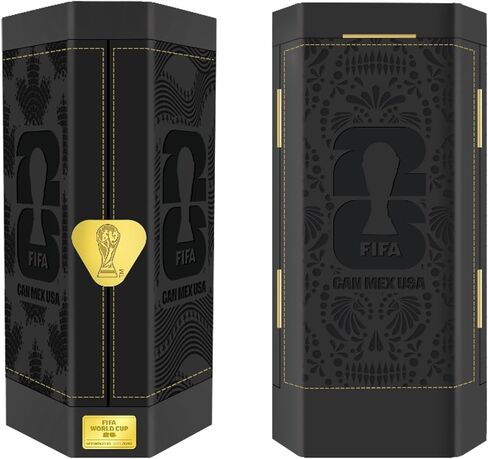 Officially Licensed FIFA World Cup 2026 Premium 260mm Trophy Replica – 24K Gold Plated Limited Edition (Only 2026 Made) – Individually Numbered with Luxury 3-Sided Leather Display Case in Saudi Arabia