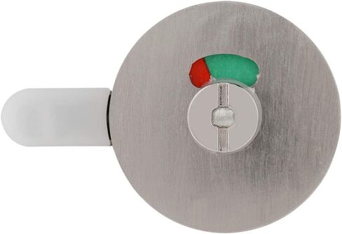 Door Lock Indicator, Stainless Steel Toilet Partition Rotating Door Lock Indicator Vacant Engaged for Public Toilet Restroom Bathroom Dressing Room in Saudi Arabia