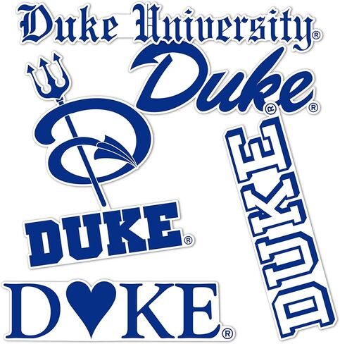 Desert Cactus Duke University Blue Devils Sticker Vinyl Decals Laptop Water Bottle Car Scrapbook T2 (Type 2-3) in Saudi Arabia