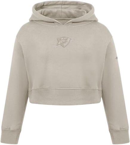 Pro Standard Big Girls NBA Neutral Fleece Pull Over Hoodie in Saudi Arabia