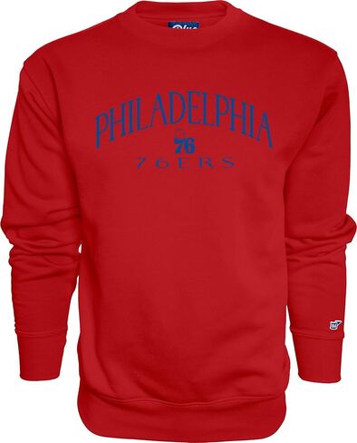 Blue 84 NBA Officially Licensed Crewneck Sweatshirt Embroidery Groundbreaking in Saudi Arabia