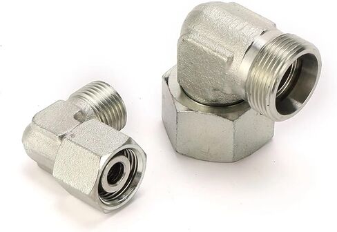 100PCS 2C9-12W 90 DEGREE REDUCER TUBE ADAPTER WITH SWIVEL NUT in Saudi Arabia