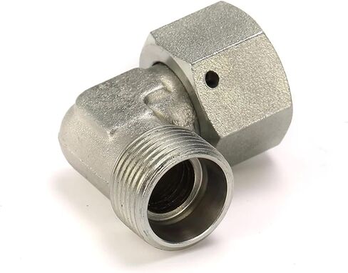 100PCS 2C9-12W 90 DEGREE REDUCER TUBE ADAPTER WITH SWIVEL NUT in Saudi Arabia