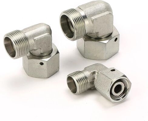 100PCS 2C9-12W 90 DEGREE REDUCER TUBE ADAPTER WITH SWIVEL NUT in Saudi Arabia