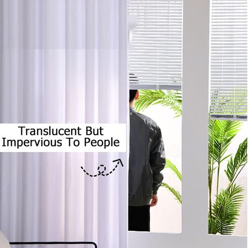 1pack Beauty Salon Partition Curtain,Metal U-Shaped Long Rod Room Partition,with Diagonal Rod for More Stability, Suitable for Beauty Salons Homes(Color3,120x230cm) in Saudi Arabia