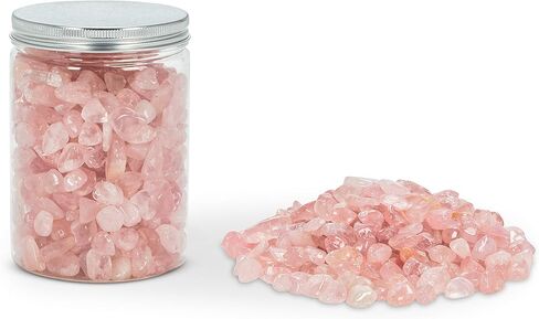 Abbott Collection Quartz Stones - Natural Stone, Pink (850g Jar) in Saudi Arabia