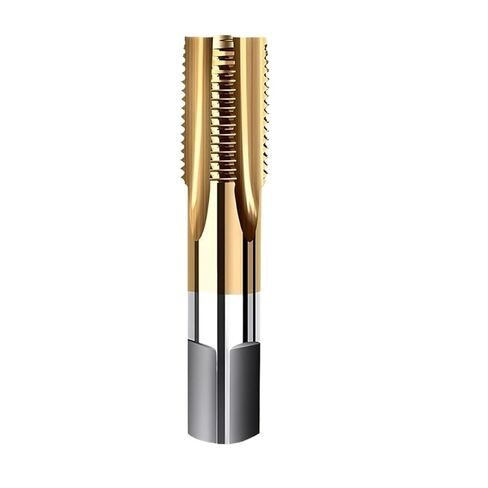M35 Cobalt Plated Titanium Straight Groove Tube Thread Tap Npt1/8 1/4 3/8 1/2 3/4 Stainless Steel Specialized Taps(NPT1I8) in Saudi Arabia