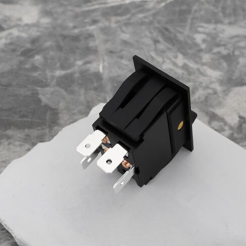 The Lord of the Tools 4Pin Rocker On Off Switch 0808-116-K 7/8x1-1/2 Inch 16A 250VAC 20A 12VAC Compatible with Crescor in Saudi Arabia