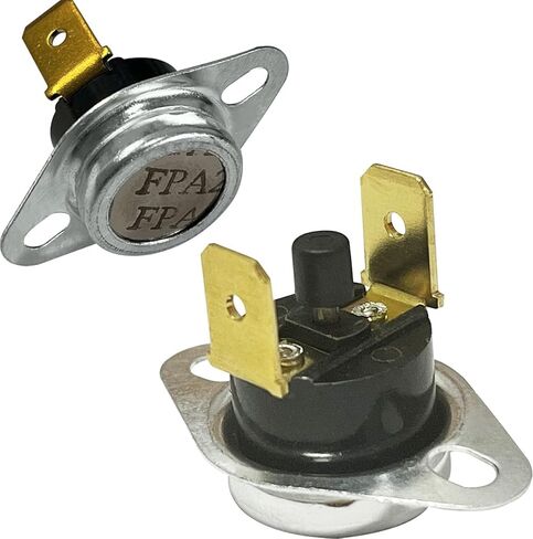 2-Pack 10123530 Furnace Thermostat L250F Manual Reset Flame Rollout Limit Switch Compatible with Goodman Amana in Saudi Arabia