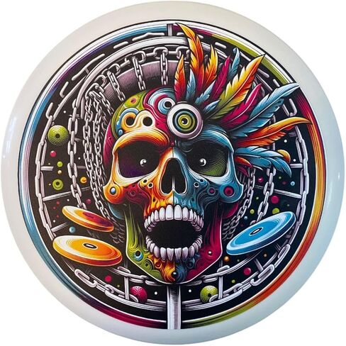 Prodigy Disc Golf Putter - Infinity Art Series #13 "Chain Skull Collector in Saudi Arabia