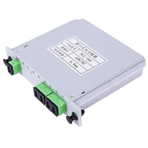 وحدة بصرية لفاصل الألياف أحادية الوضع PLC من Jeffergarden، فقدان إدخال منخفض، فاصل ريشة/جناح 1X4 للأسلاك المنزلية وتطبيقات المشاريع in Kuwait