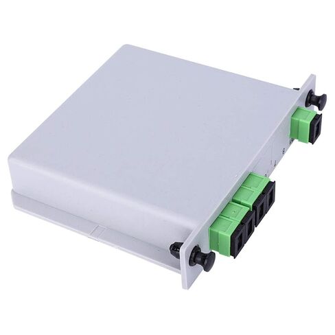 وحدة بصرية لفاصل الألياف أحادية الوضع PLC من Jeffergarden، فقدان إدخال منخفض، فاصل ريشة/جناح 1X4 للأسلاك المنزلية وتطبيقات المشاريع in Kuwait