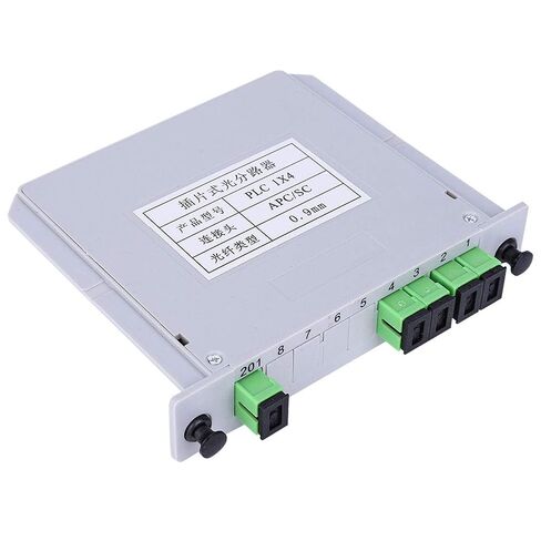 وحدة بصرية لفاصل الألياف أحادية الوضع PLC من Jeffergarden، فقدان إدخال منخفض، فاصل ريشة/جناح 1X4 للأسلاك المنزلية وتطبيقات المشاريع in Kuwait