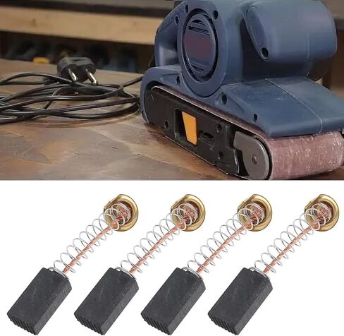 4 Pcs Sanding Machine Carbon Brushes 5x8x15mm, BWUKE138 Compatible with Challenge 810 Sanding Belt Machine in Saudi Arabia