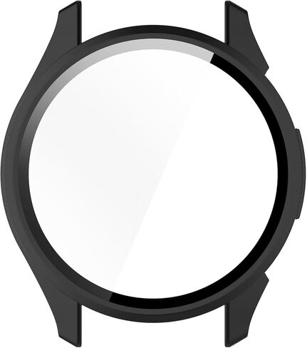LOKEKE متوافق مع Garmin Approach S50 غطاء حماية كامل للكمبيوتر الشخصي غطاء واقي شاشة من الزجاج المقسى متوافق مع Garmin Approach S50 (أسود) in Saudi Arabia