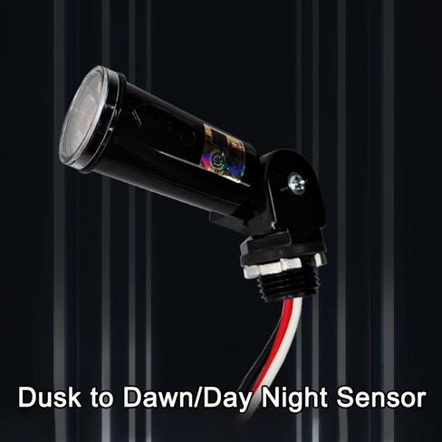 2 Pieces Dusk to Dawn Sensor for Outdoor Lighting Photocell Sensor Photoelectric Switch IP65 Water in Saudi Arabia
