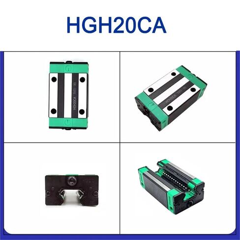 HGH20CA HGW20CC HGR20 Linear Guide Rail Slider Block 1Pcs(HGH20CA H Class) in Saudi Arabia