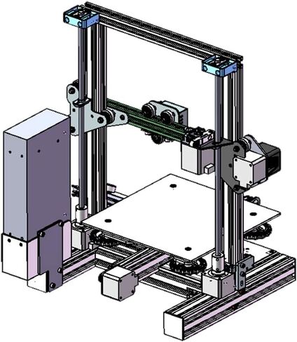 مجموعة ترقية Ender 3 Dual Z-axis مع برغي الرصاص، وحامل مصدر طاقة معدني ومحرك متدرج، ومجموعة ترقية الطابعة ثلاثية الأبعاد لـ Ender 3/ Pro، وحامل Ender 3 Dual Z in Kuwait