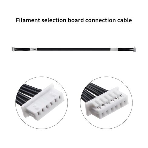 مجموعة كابلات ملحقات الطابعة ثلاثية الأبعاد (5 في 1) لـ BambuLab AMS: استبدال سلك التوصيل للإشارة أو نقل الطاقة - ضمان طباعة مستقرة P1P/P1S/X1/X1C in Saudi Arabia
