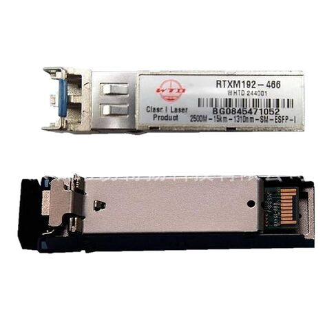 RTXM192-466 ​​​​2.67G 1310NM 15KM وحدة الألياف البصرية أحادية الوضع جيجابت in Kuwait
