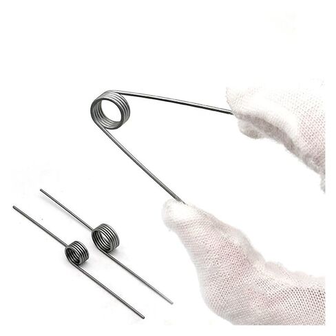 V-Shaped Helical Torsion 1PCS V-Shaped Torsion Spring Coil Torsion Spring Wire Diameter 2.5mm Hairpin Spring 60/90/120/180 Degree Torsion Spring(7.5mm(3 laps),15MM_2.5MM(120 Degrees)) in Saudi Arabia