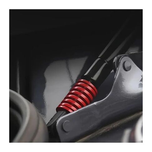 2pcs Red Shape Springs Spiral Stamping Compression Springs for Rear Trunk Tailgate Strut Lifting Bar Tool OD8-50mm Length 40-55mm.(40mm,OD18mm-(ID9mm)) in Saudi Arabia