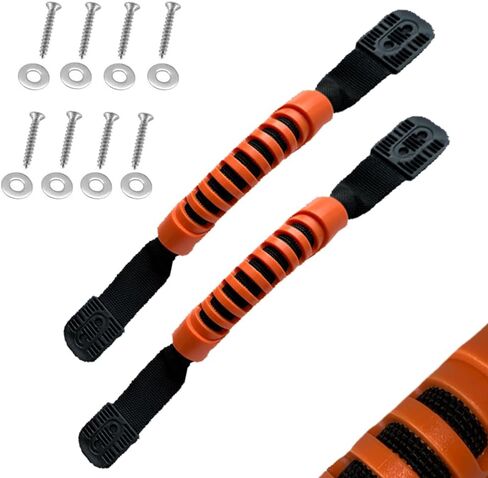 مقابض حمل LINKNEX Kayak، زوج واحد من مقابض قارب الكاياك المتينة من Worldwood مجموعة ملحقات بديلة لحقيبة الأمتعة in Saudi Arabia