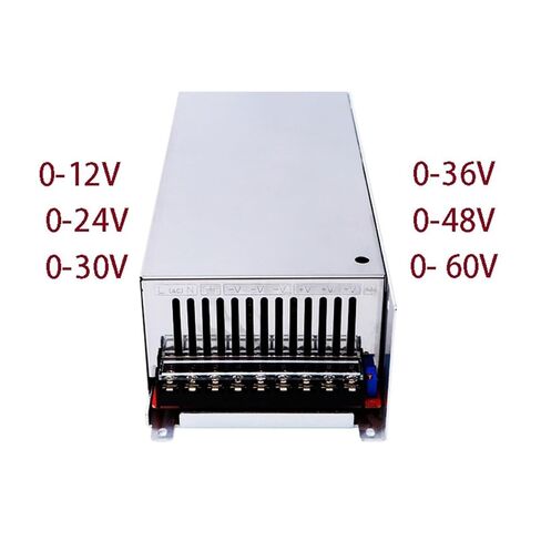 Power Supply 800W AC 220V to 0-70V 80V 100V 110V 130V Regulated Adjustable Switching Power Supply Light Adapter(90V 9A) in Saudi Arabia