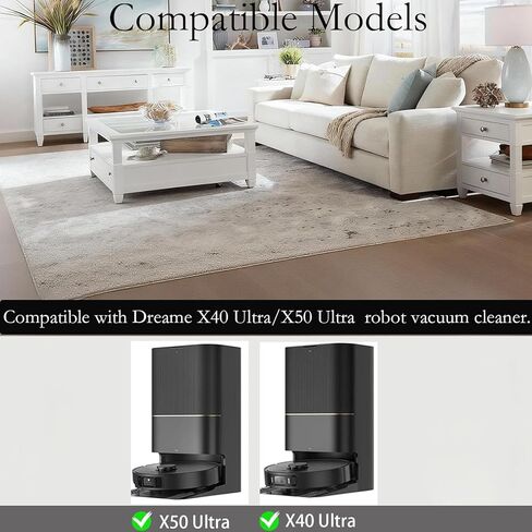 قطعة واحدة من غطاء الفرشاة البديلة لـ Dreame X50 Ultra، X60 Max Ultra، L40s Pro Ultra، L50 Pro Ultra، X50 Master، للمكانس الكهربائية الروبوتية Mova V50 Ultra in Kuwait