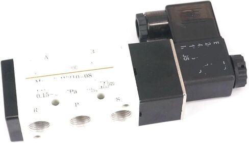 4V310-08 1/4" BSPT 12V/24V/36V/110V/220V/380V 5-Port 2-Position Single Solenoid Pneumatic Valve(AC110V) in Saudi Arabia