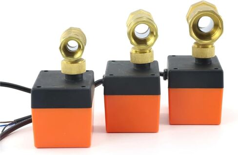 1/2 3/4 1 Inch Brass 2-way Motorized Ball Valve DN15/20/25 Three-Wire Two-control 220V AC 12V DC 1Pcs(3/4",DC12-24V_3 WIRE - 2 POINT) in Saudi Arabia