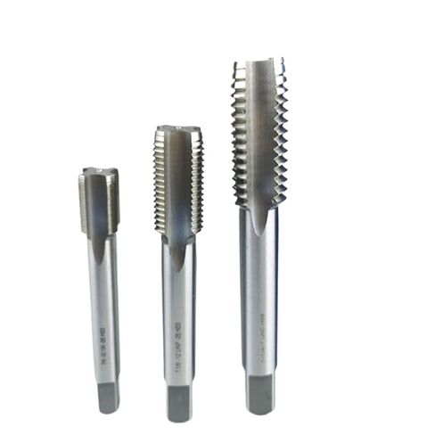 2pcs W6542 HSS Straight Slot Machine tap UN/UNC/UNF/UNS/UNEF, Machine Tool and Manual Tool for Internal Thread Tapping(12-24 UNC) PWIGAAHTW in Saudi Arabia