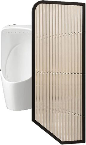 Wall-Mounted Stainless Steel Urinal with Privacy Divider - Perfect for Public Restrooms, Enhances Privacy, Durable Partition Solution for High-Traffic Areas in Saudi Arabia