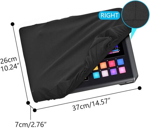 Musiin mixer dust cover, compatible with Tascam Podcast Station Mixcast 4, Behringer X-TOUCH COMPACT,Deluxe Chinlon Dustproof & Anti-scratch, Silky Feel & Tailored Design in Saudi Arabia