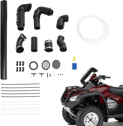Snorkel Riser Kit ATV Compatible with Honda Rincon 2003-2005 650 4x4, 2006-2023 680 4x4 Painted in Saudi Arabia