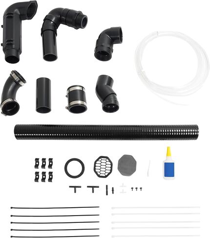 Snorkel Riser Kit ATV Compatible with Honda Rincon 2003-2005 650 4x4, 2006-2023 680 4x4 Painted in Saudi Arabia