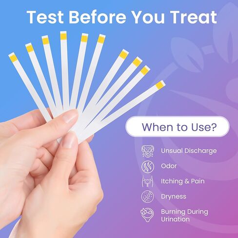 اختبارات Pelvana Vaginal pH + UTI - التمييز بين عدوى BV والخميرة + مراقبة عدوى المسالك البولية - مجموعة اختبار سهلة الاستخدام في المنزل in Kuwait