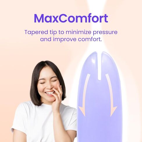 تحاميل حمض البوريك المهبلية من شركة VWELL، 600 ملجم مع حزمة أداة تطبيق MaxComfort - العناية الأنثوية - تهيج حرقان الحكة بسبب الرائحة - يوصي بها الأطباء للنساء (مقاس واحد، 20، عدد) in Kuwait