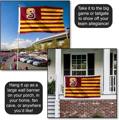 Salisbury Sea Gulls American Stripes Nation Flag in Saudi Arabia
