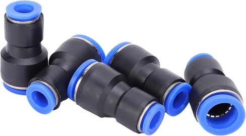 2 Way Pneumatic Quick Push In Connector, 50Pcs PBT Material Air Water Fitting for PU Tube Hose Joints, PG16 10 in Saudi Arabia