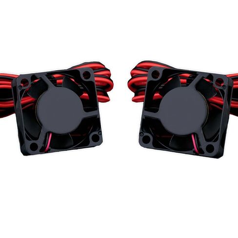 4010 مروحة أكسيا تيار مستمر 24 فولت، 40 مم × 40 مم × 10 مم، مروحة تبريد صامتة منخفضة الضوضاء بدون فرش للطابعات ثلاثية الأبعاد الطارد هوتيند. (قطعتان) in Kuwait