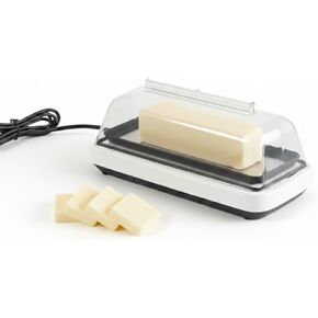 Smart Butter Dish | Keeps Butter Cool, Fresh & Convenient | White in Saudi Arabia