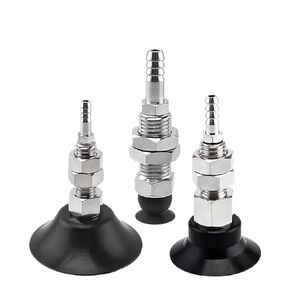 PAF Series PAF-5/6/8/10/20/25/30/35/40/50-N Single Layer NBR Industry Vacuum Suction Cups(PAF-35,Black) in Saudi Arabia