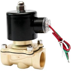 3/4" inch Normally Closed Brass Solenoid Valve 220VAC 24VDC 12VDC 110VAC 380VAC 24VAC Direct-Acting Water Gas Oil(BSP_24VAC) in Saudi Arabia