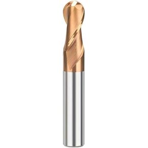 1 قطعة مطحنة نهاية الكرة الأنف 2-الفلوت CNC راوتر حفارة نحت بت R0.5-R8.0 كربيد قاطعة المطحنة TiCN المغلفة بت in Kuwait