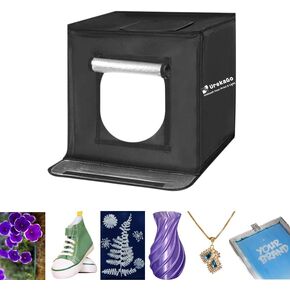 DIY Photo Studio for Screen Printing, Cyanotype, Plant Growth, UV Curing, Shoe Icing Box Make Yellow/Oxidized Soles White, 3D Printer Curing Enclosure, 3-Minute Assembly (No Light Source) in Saudi Arabia